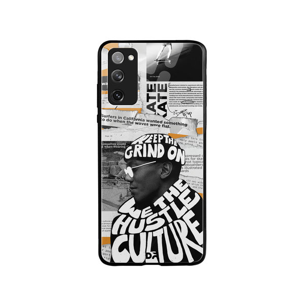 

DailyObjects We The Hustle Cultre Glass Case Cover For Samsung Galaxy S20 FE