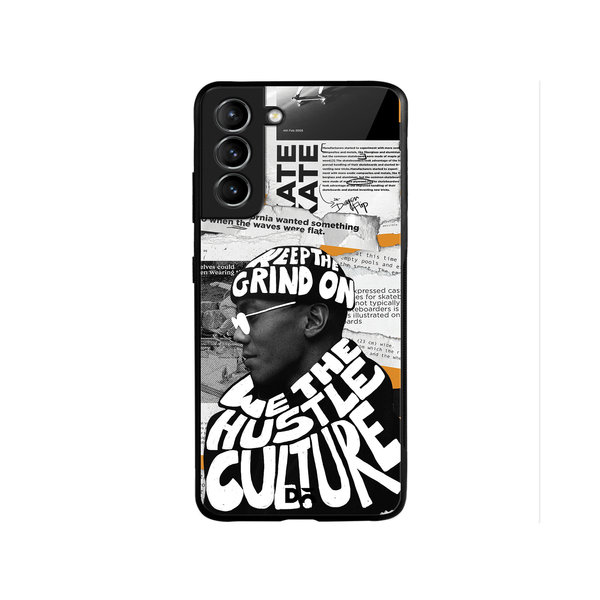 

DailyObjects We The Hustle Cultre Glass Case Cover For Samsung Galaxy S22