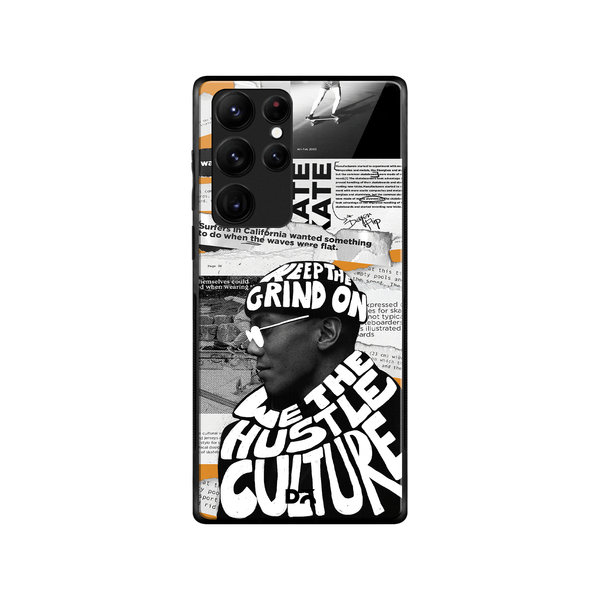 

DailyObjects We The Hustle Cultre Glass Case Cover For Samsung Galaxy S22 Ultra