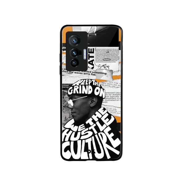 DailyObjects We The Hustle Cultre Glass Case Cover For Vivo X70
