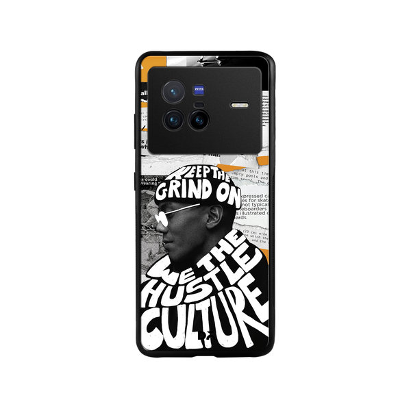 

DailyObjects We The Hustle Cultre Glass Case Cover For Vivo X80