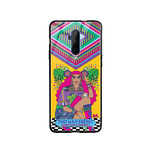 

DailyObjects Weird & Powerful Glass Case Cover For OnePlus 7T Pro