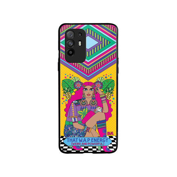 

DailyObjects Weird & Powerful Glass Case Cover For Oppo F19 Pro Plus