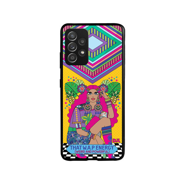 

DailyObjects Weird & Powerful Glass Case Cover For Samsung Galaxy A52