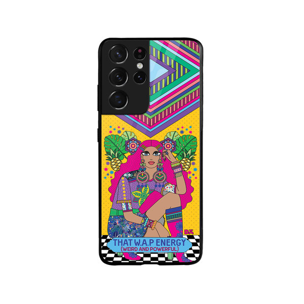 

DailyObjects Weird & Powerful Glass Case Cover For Samsung Galaxy S21 Ultra