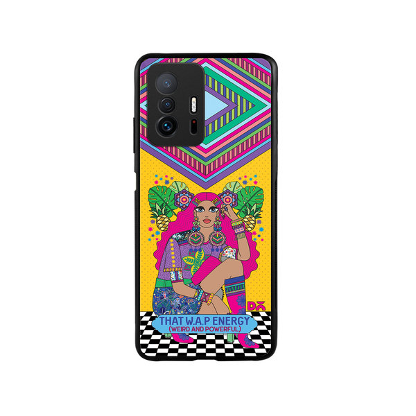 

DailyObjects Weird & Powerful Glass Case Cover For Xiaomi 11T
