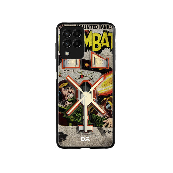 

DailyObjects White Bird Glass Case Cover For Samsung Galaxy M53