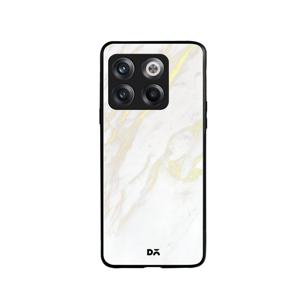 

DailyObjects White Marble 2 Glass Case Cover For OnePlus 10T