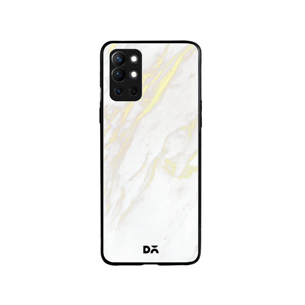 

DailyObjects White Marble 2 Glass Case Cover For OnePlus 9R