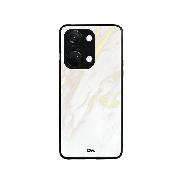 

DailyObjects White Marble 2 Glass Case Cover For OnePlus Nord 3