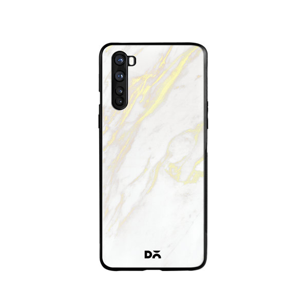 

DailyObjects White Marble 2 Glass Case Cover For OnePlus Nord