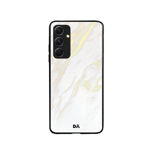 

DailyObjects White Marble 2 Glass Case Cover For Samsung Galaxy A54 5G