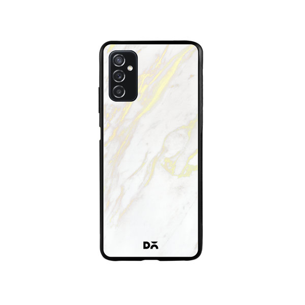 

DailyObjects White Marble 2 Glass Case Cover For Samsung Galaxy M52