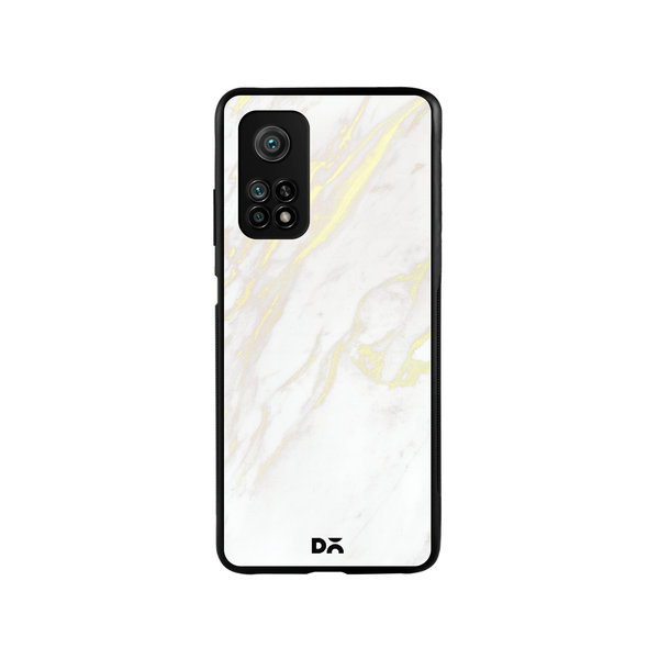 

DailyObjects White Marble 2 Glass Case Cover For Xiaomi Mi 10T