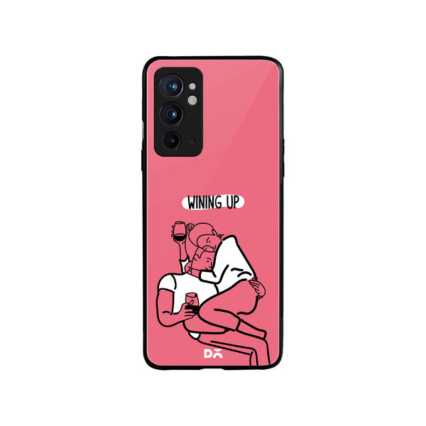

DailyObjects Wining Up Glass Case Cover For OnePlus 9RT