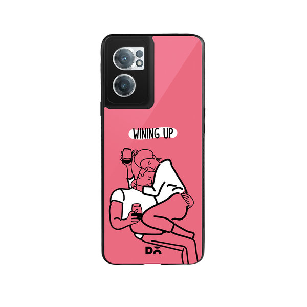 

DailyObjects Wining Up Glass Case Cover For OnePlus Nord CE 2