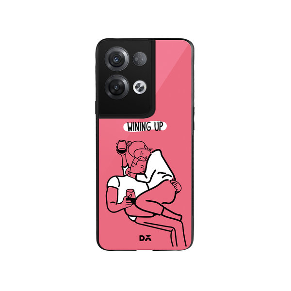 

DailyObjects Wining Up Glass Case Cover For Oppo Reno 8 Pro Plus