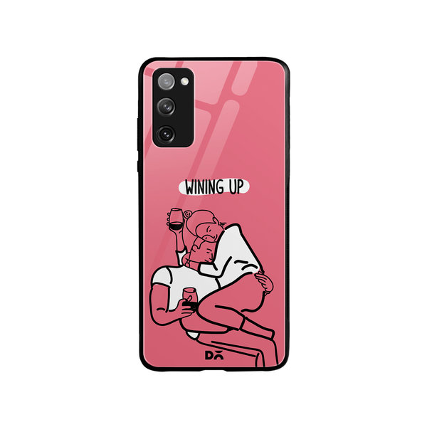 

DailyObjects Wining Up Glass Case Cover For Samsung Galaxy S20 FE