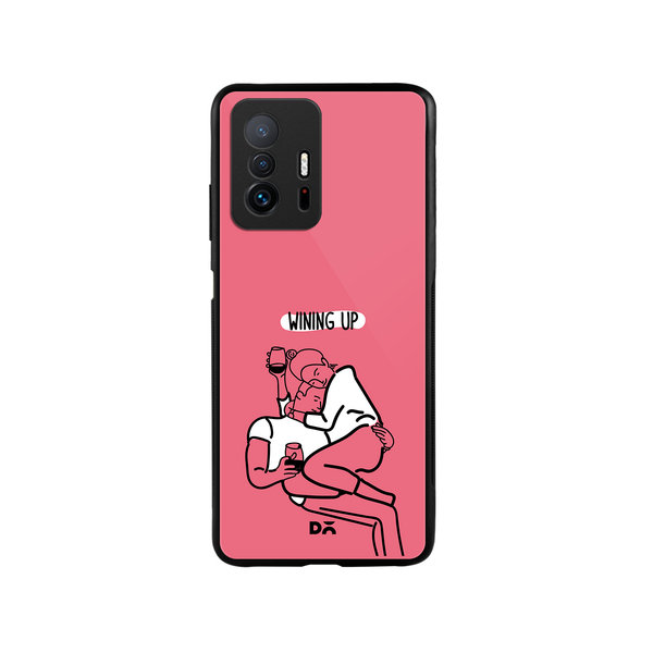 

DailyObjects Wining Up Glass Case Cover For Xiaomi 11T