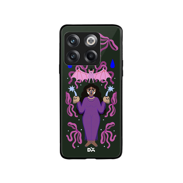 

DailyObjects Witchy Winks Glass Case Cover For OnePlus 10T