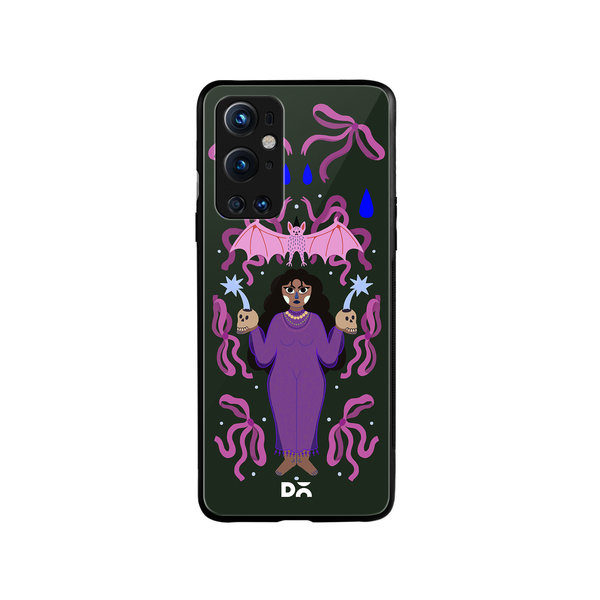 

DailyObjects Witchy Winks Glass Case Cover For OnePlus 9 Pro