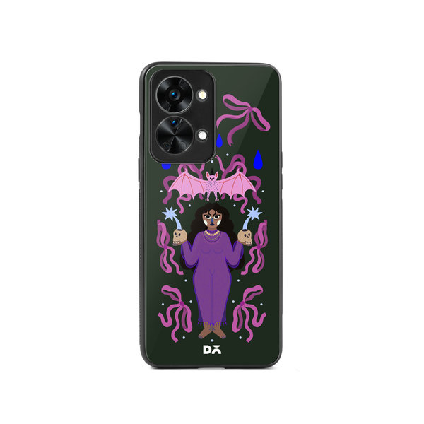 

DailyObjects Witchy Winks Glass Case Cover For OnePlus Nord 2T