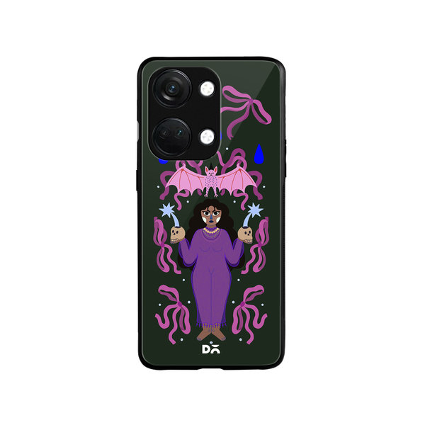 

DailyObjects Witchy Winks Glass Case Cover For OnePlus Nord 3