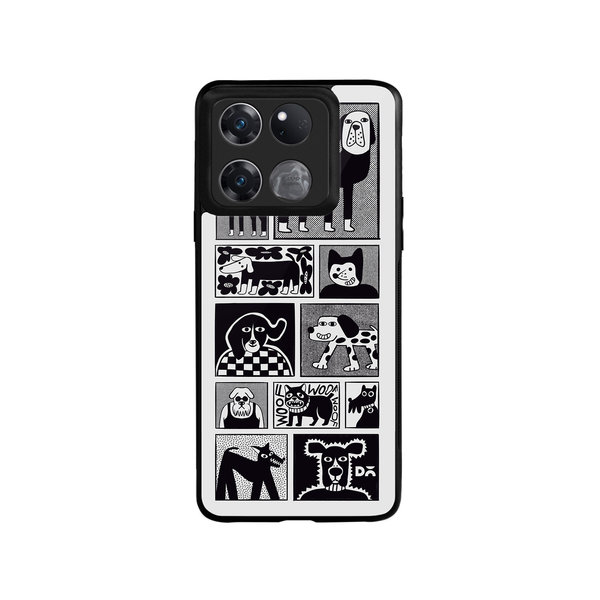 

DailyObjects Woof Tribe Glass Case Cover For OnePlus Ace Racing