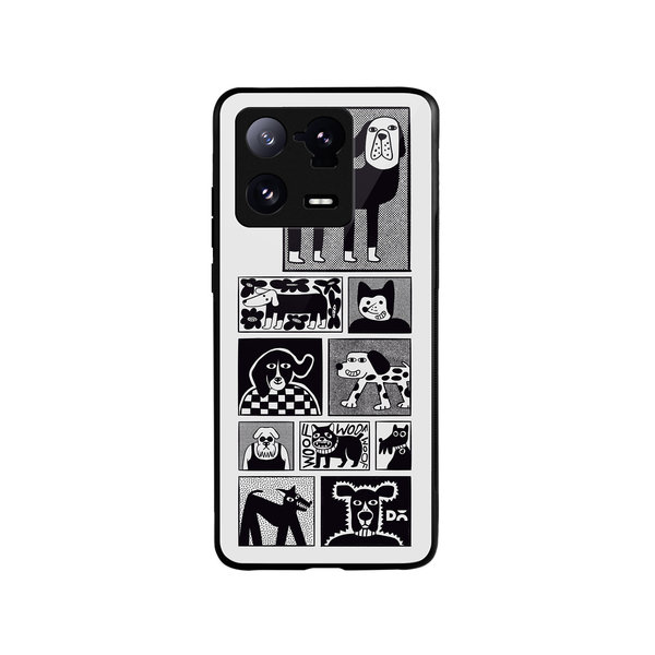 

DailyObjects Woof Tribe Glass Case Cover For Xiaomi 13 Pro