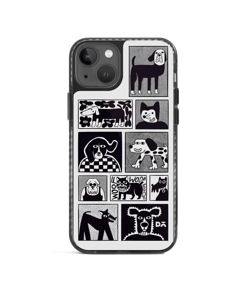 DailyObjects Woof Tribe Stride 2.0 Case Cover For iPhone 14