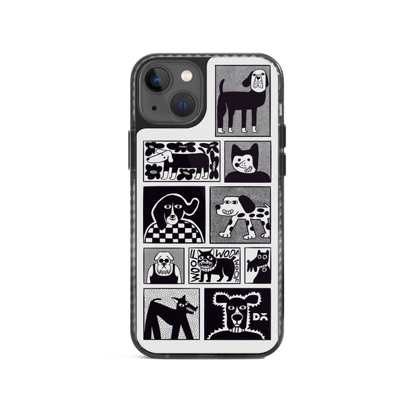 

DailyObjects Woof Tribe Stride 2.0 Case Cover For iPhone 14 Plus