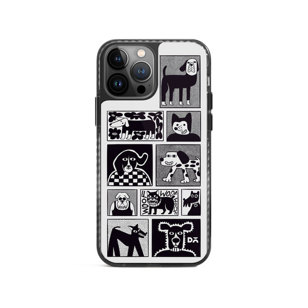 

DailyObjects Woof Tribe Stride 2.0 Case Cover For iPhone 15 Pro Max