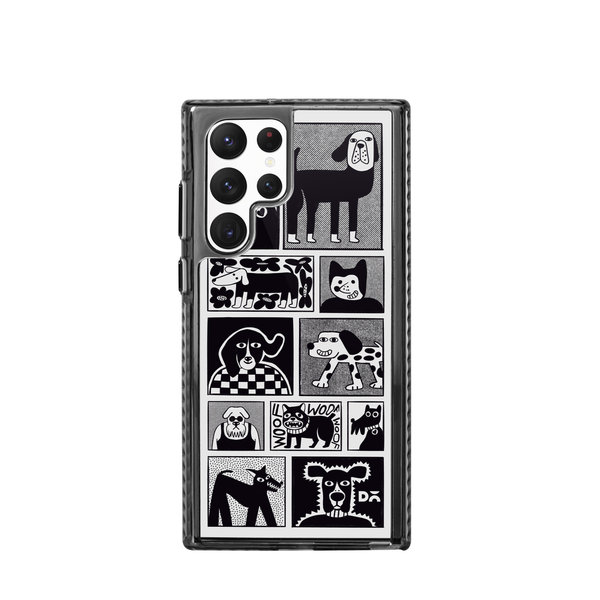 

DailyObjects Woof Tribe Stride 2.0 Case Cover For Samsung Galaxy S23 Ultra