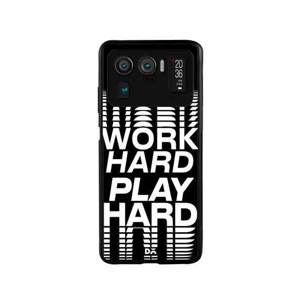 

DailyObjects Work Hard Glass Case Cover For Xiaomi Mi 11 Ultra