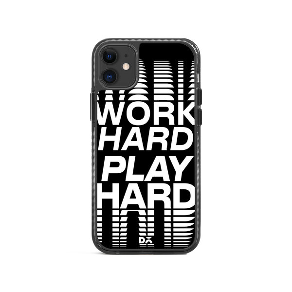 

DailyObjects Work Hard Stride 2.0 Case Cover For iPhone 11