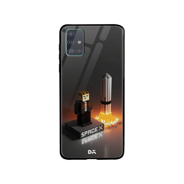 DailyObjects X Æ A-12 Glass Case Cover For Samsung Galaxy A51