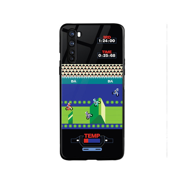 

DailyObjects Xcite Bike Glass Case Cover For OnePlus Nord