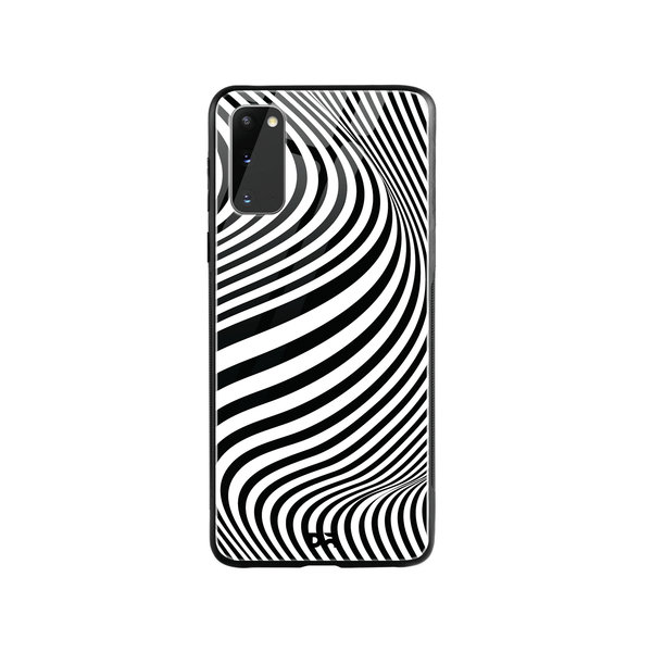 

DailyObjects Zebra Waves Glass Case Cover For Samsung Galaxy S20