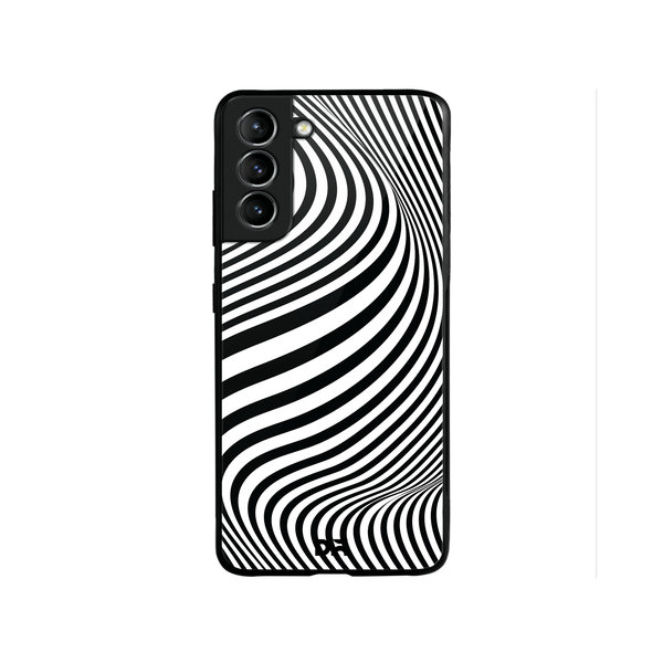 

DailyObjects Zebra Waves Glass Case Cover For Samsung Galaxy S22 Plus