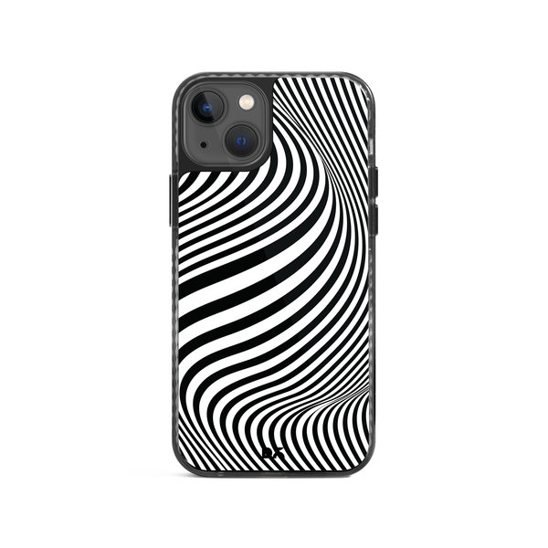 DailyObjects Zebra Waves Stride 2.0 Case Cover For iPhone 13