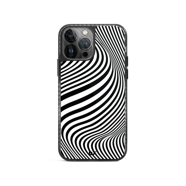 

DailyObjects Zebra Waves Stride 2.0 Case Cover For iPhone 14 Pro