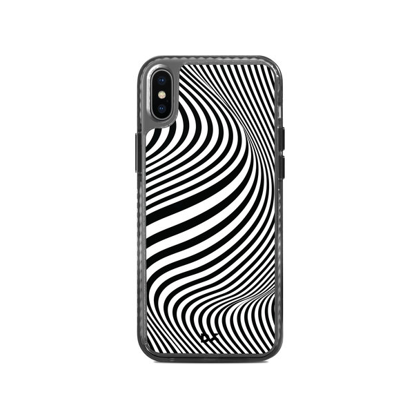 

DailyObjects Zebra Waves Stride 2.0 Case Cover For iPhone XS