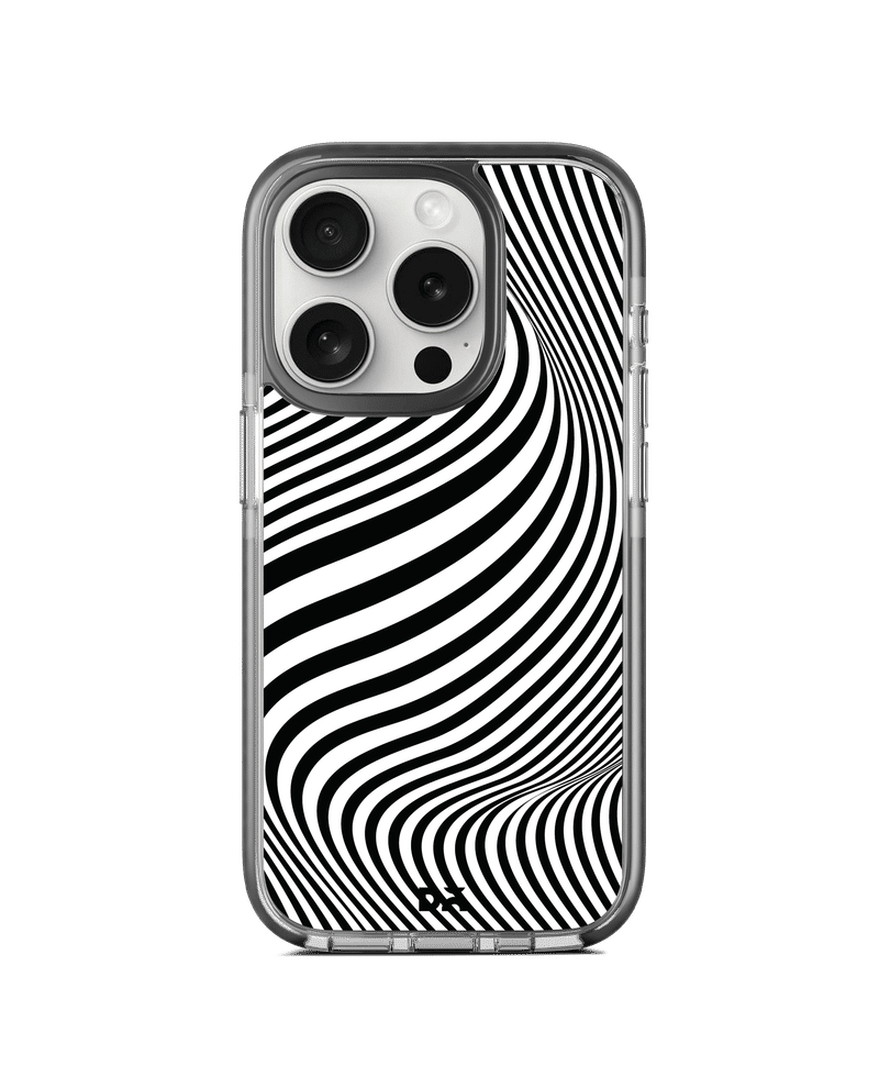 Zebra Waves Stride 3.0 MagSafe Case Cover For iPhone 15 Pro Max