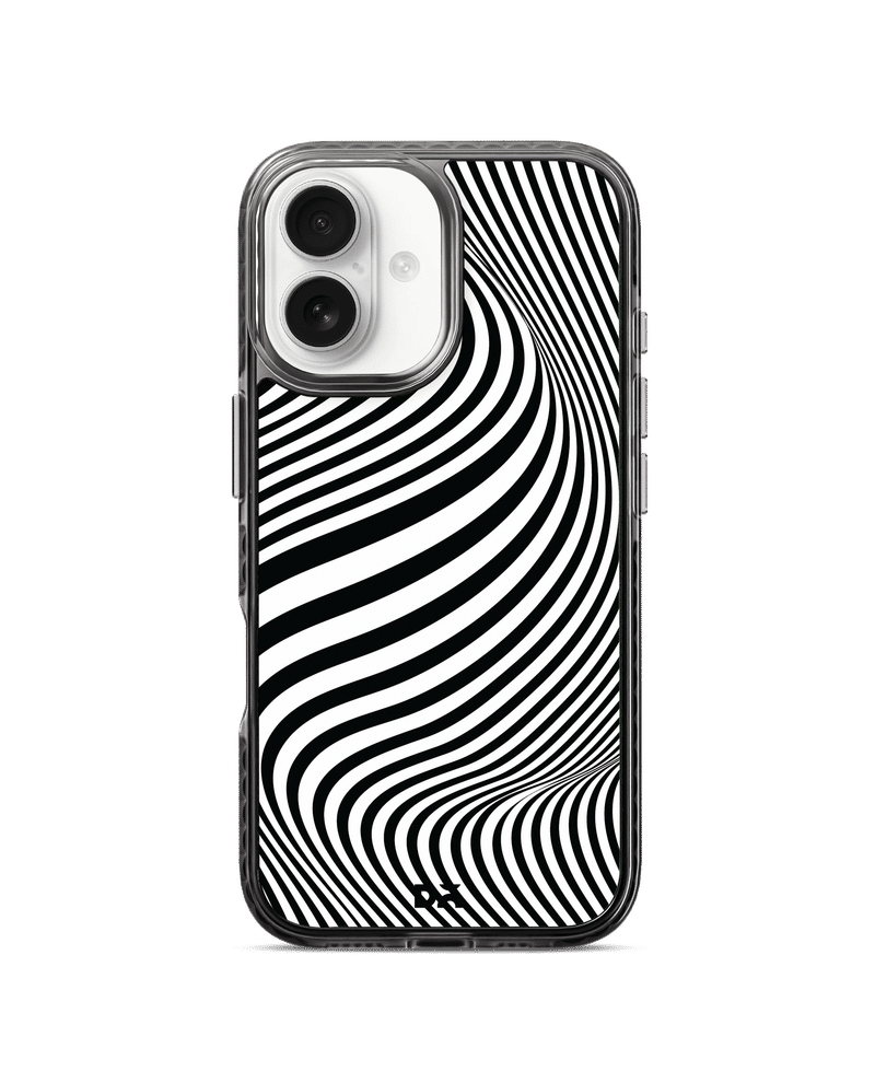 Zebra Waves Stride 3.0 MagSafe Case Cover For iPhone 16