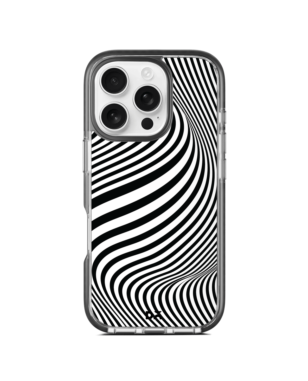 Zebra Waves Stride 3.0 MagSafe Case Cover For iPhone 16 Pro