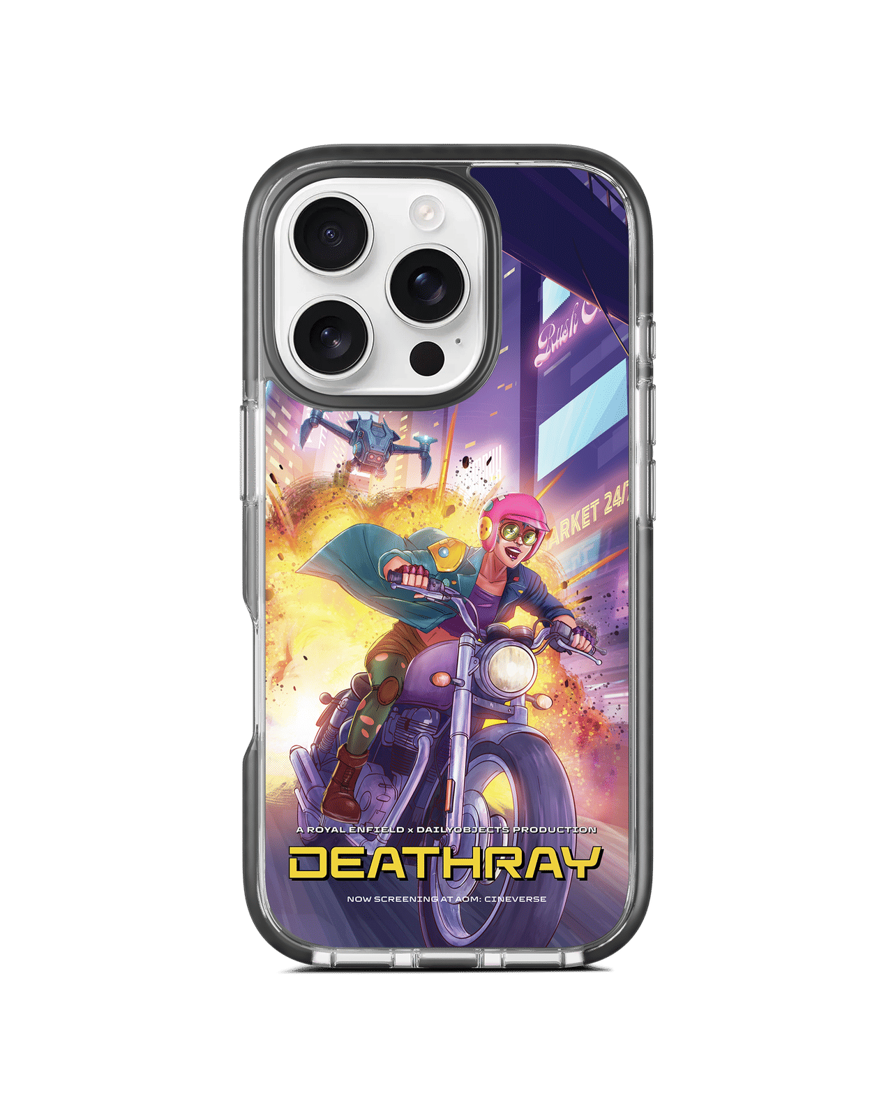 Death Ray Stride 3.0 MagSafe Case Cover For iPhone 16 Pro