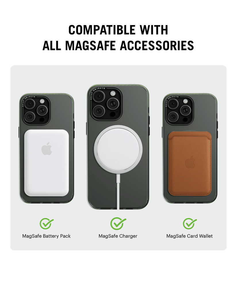 Green Nimbus MagSafe Phone Case Cover For iPhone 14 Pro Max