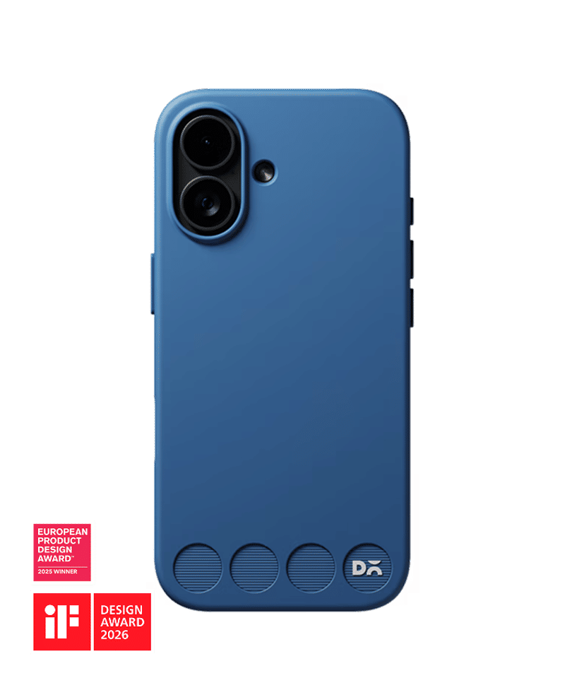 Indigo Stack Phone Case Cover for iPhone 17