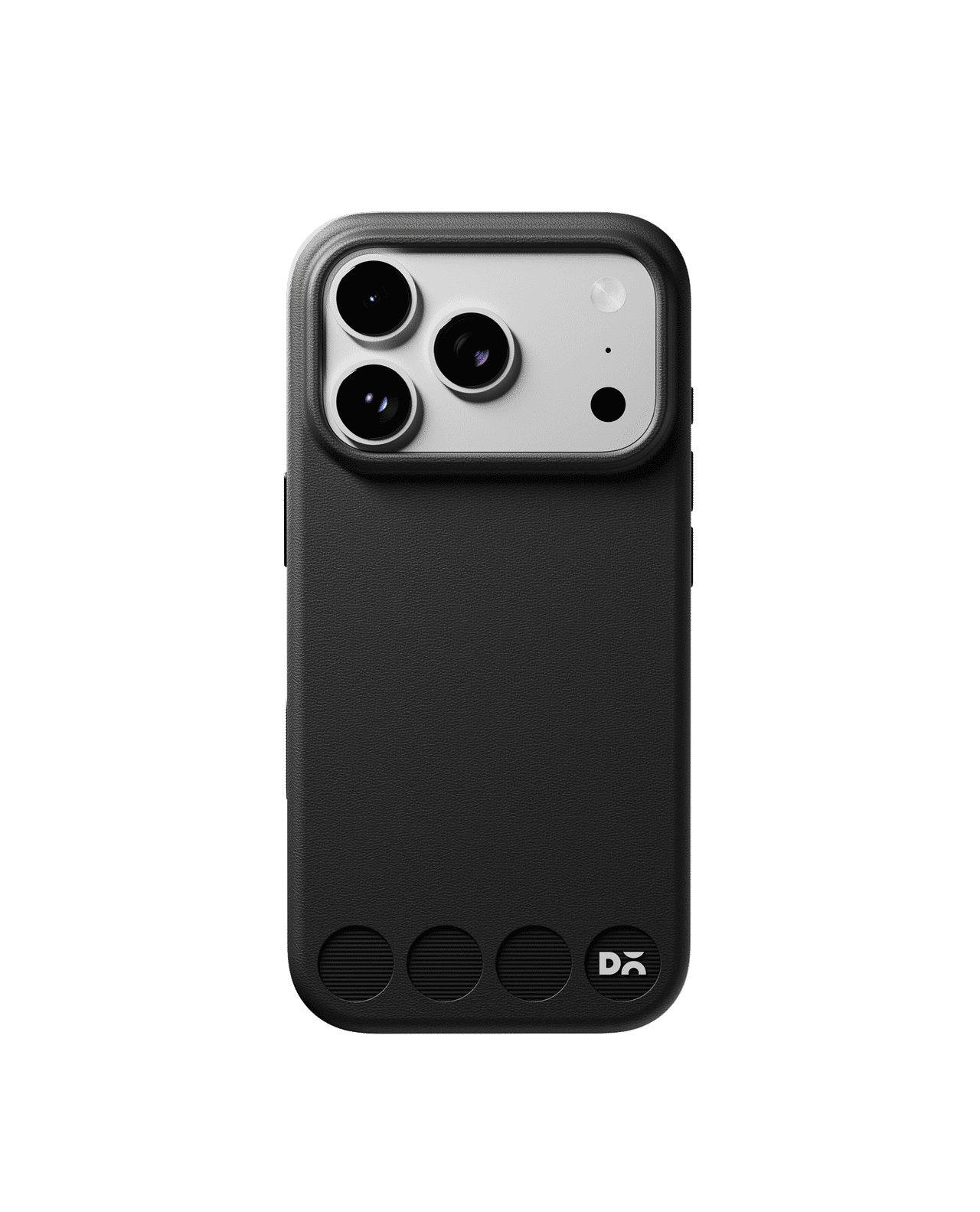 Iris Black Stack Leatherette Phone Case for iPhone 18 Pro Max