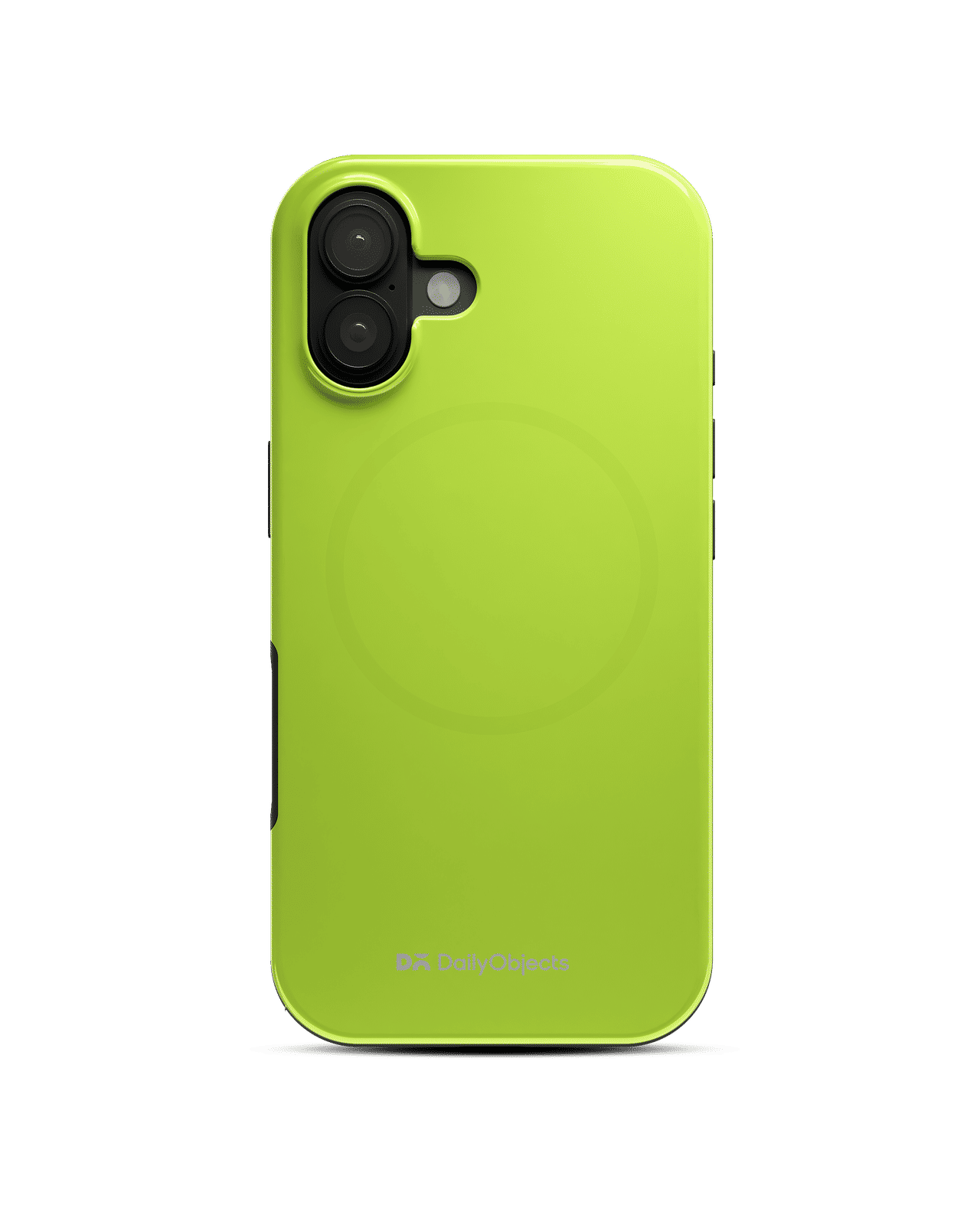 Lime Enamel Bumper MagSafe iPhone 16 Case